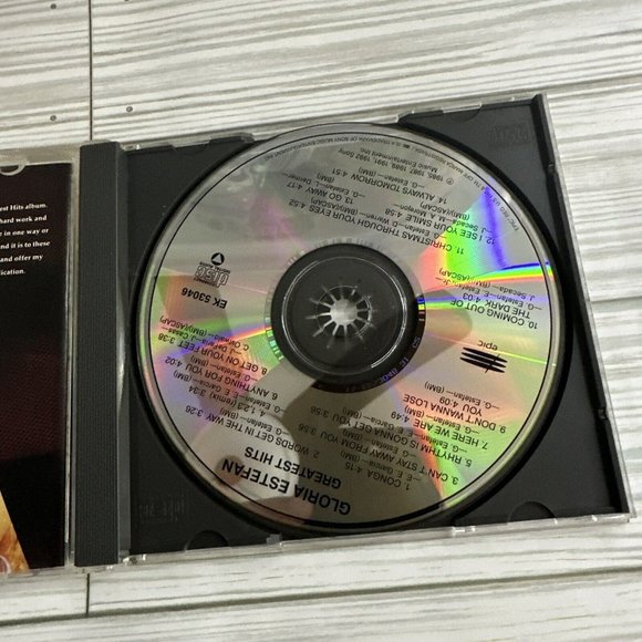 GLORIA ESTEFAN Greatest Hits by Estefan, Gloria (CD, 2015) - Picture 4 of 7